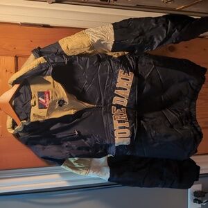 Majestic brand vintage Notre Dame Fighting Irish pullover jacket